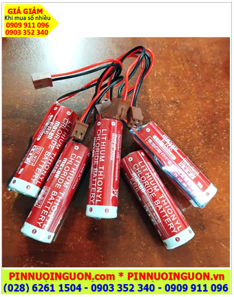 Maxell ER6 (Zắc VTC), Pin nuôi nguồn PLC Maxell ER6 Lithium Thionyl Chloride 3.6v 2000mAh chính hãng